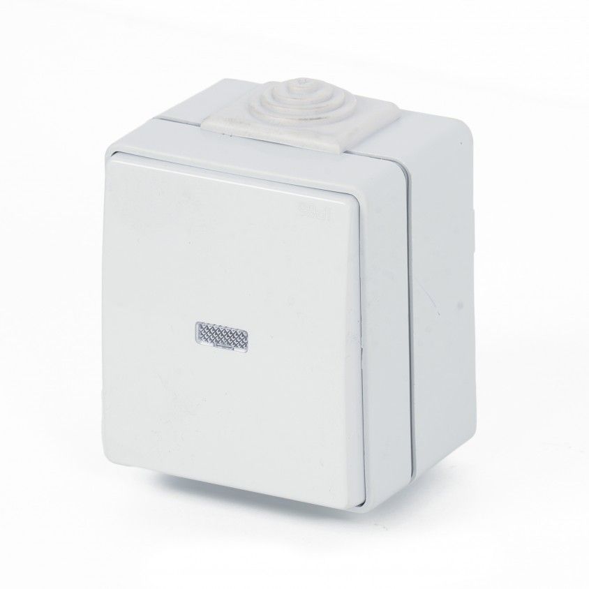 Comutador de Lustre Estanque 48 Cinza 48061 Kcz