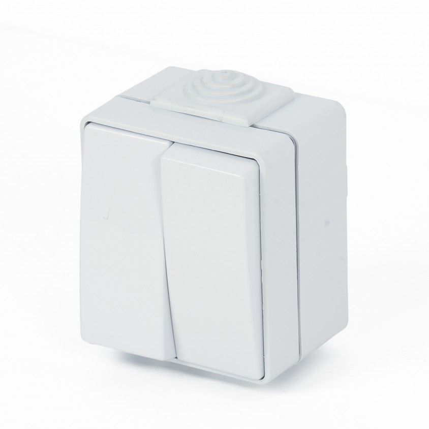 Comutador de Escada Estanque 48 Cinza 48071 Kcz
