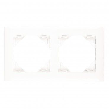 Espelho Duplo Branco Logus 90 KBR