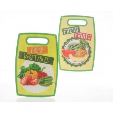 Tbua de Cortar Oval Frutas 4 Cores Sortida