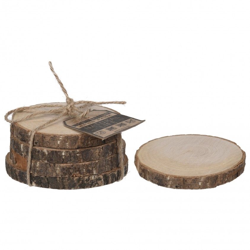 Set 4 Bases De Copos Nature