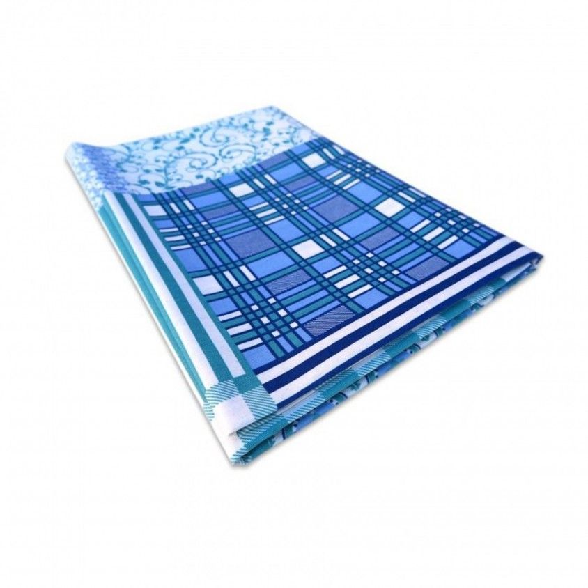 Mantel Netkotton 140cm Patchwork Azul