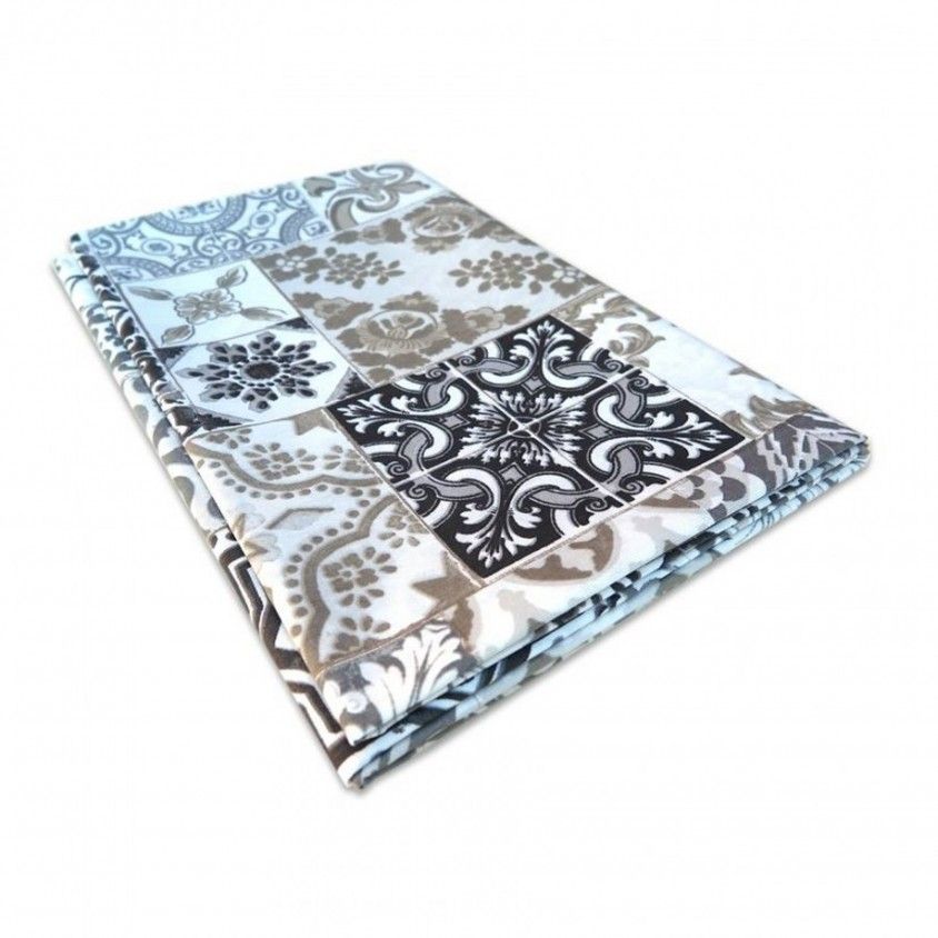 Mantel Netkotton 140cm Coimbra Gris Mantel Netkotton 140cm Coimbra Gris
