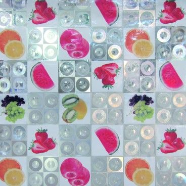 Mantel Cristal 140cm Fruits