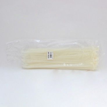 Abraadeira Plstica Branca 160X4.5mm 100un