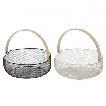 Cesta Metal 31X30X13cm Sortido