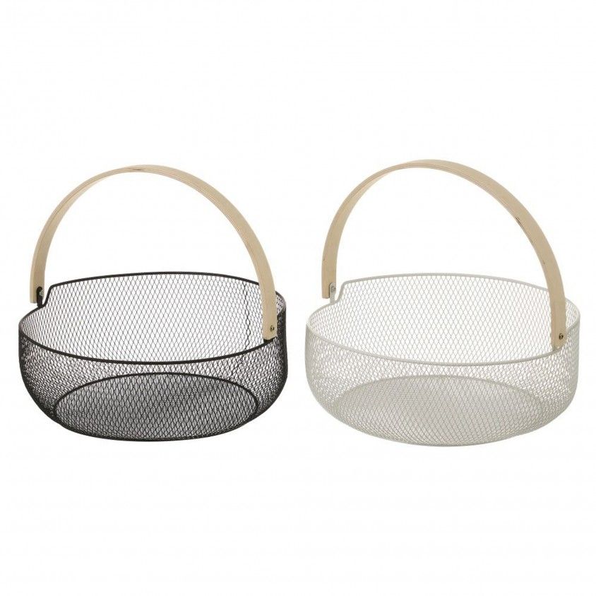Cesta Metal 31X30X13cm Sortido
