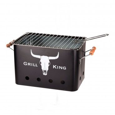 Grelha para Barbecue 32X20X20cm Preto Mate