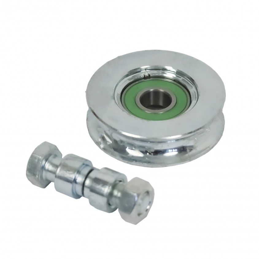 RODA PARA PORTOES CORRER COM 1 ROLAMENTO REF.361/80 RODA PARA PORTOES CORRER COM 1 ROLAMENTO REF.361/80