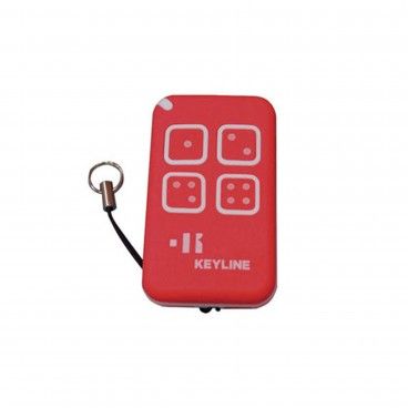 KEY.COMANDO AUTOCOPIATIVO 433 4 BOTOES VERMELHO