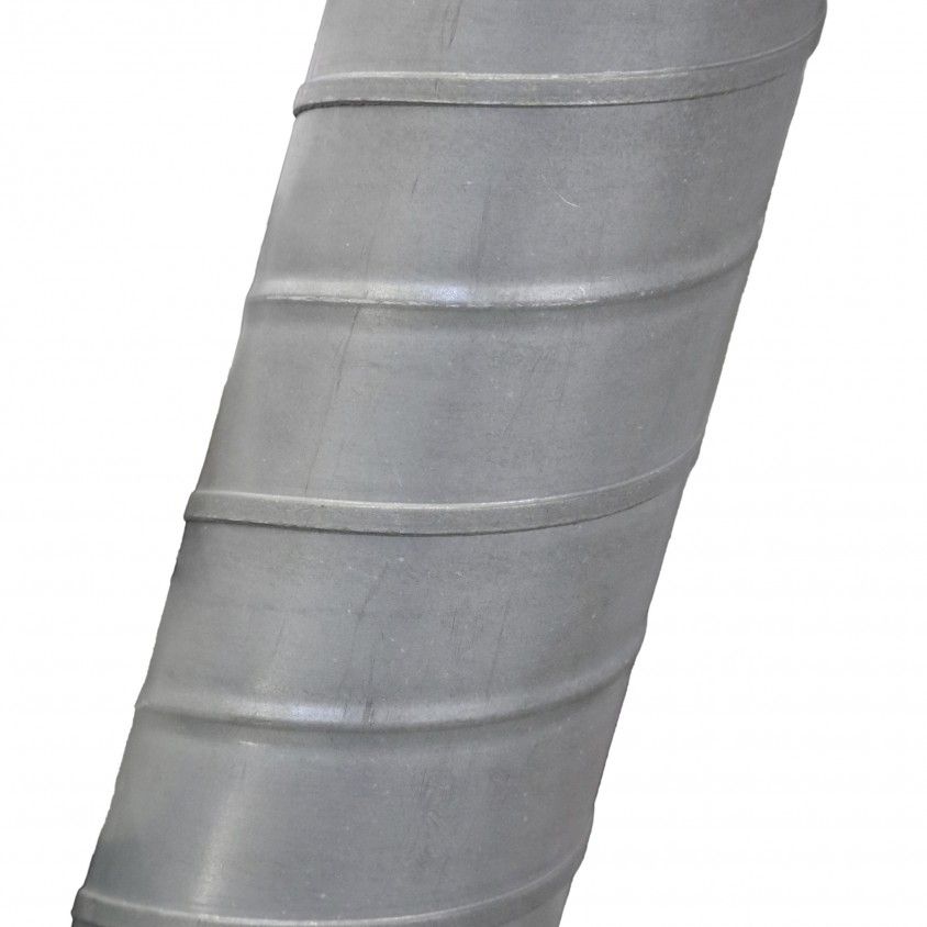 Tubo Rgido Ventilao Galvanizado 0.4/0.5mm x 100