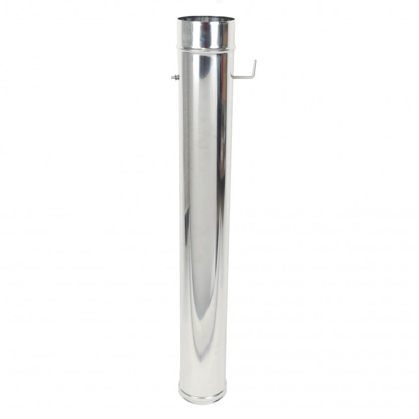 Tubo Rgido Inox com Registo 120