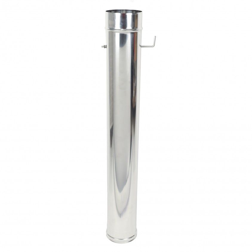 Tubo Rgido Inox com Registo 125