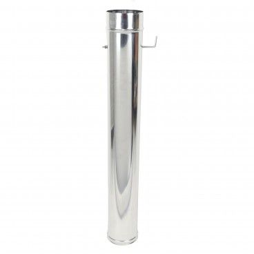 Tubo Rgido Inox com Registo 125