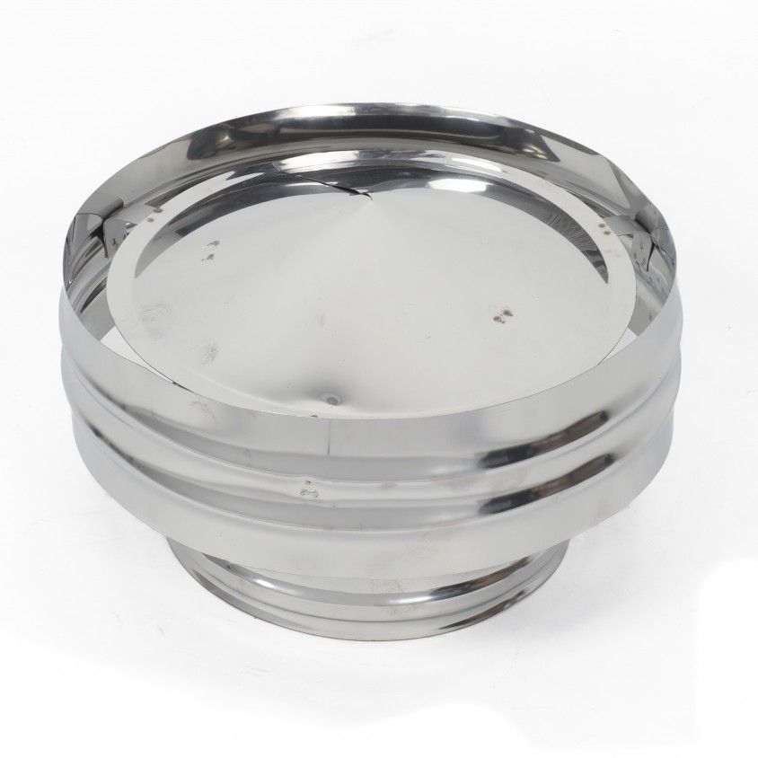 Chapu com Aba Duplo Isolado Inox 080-130