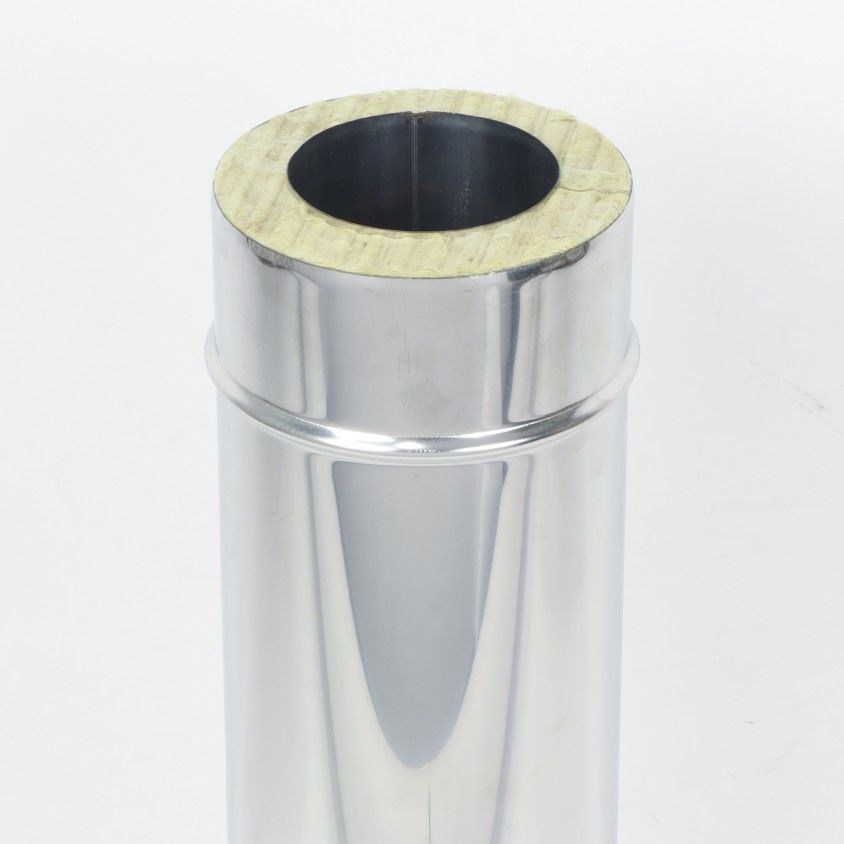 Tubo Rgido Inox Duplo Isolado 080-130 0.5m