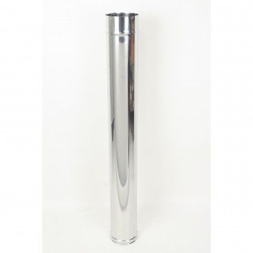 Tubo Rgido Inox Simples 0.4mm 100 50cm
