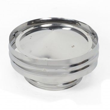 Chapu com Aba Duplo Isolado Inox 125-180