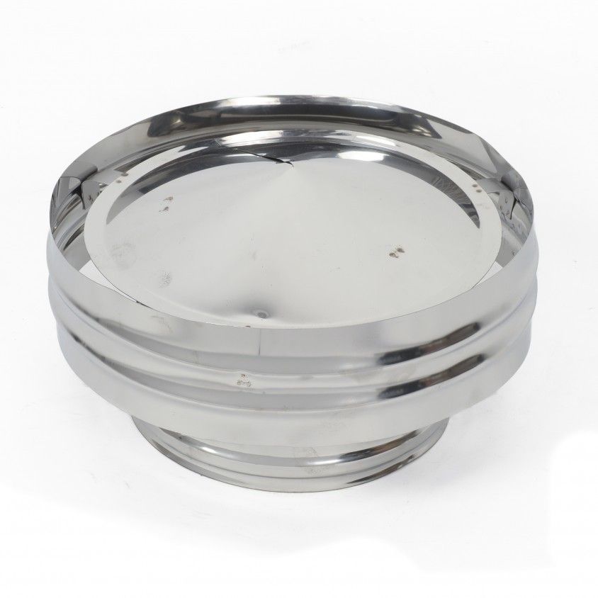 Chapu com Aba Duplo Isolado Inox 125-180
