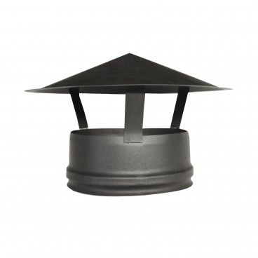 Chapu Inox Preto 120