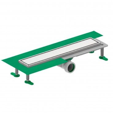 Calha para Duche Way em Inox