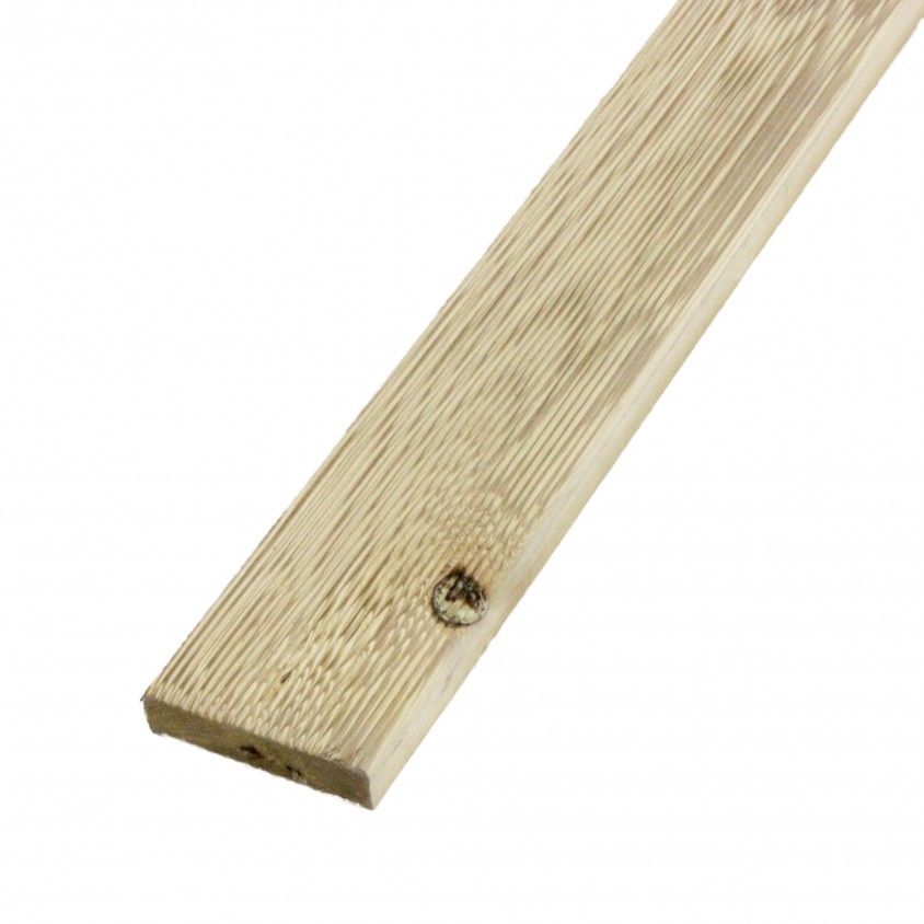 Toscca Deck Pinho Tratado Antiderrapante Fixaao Visivel Tabua 300X9X2Cm