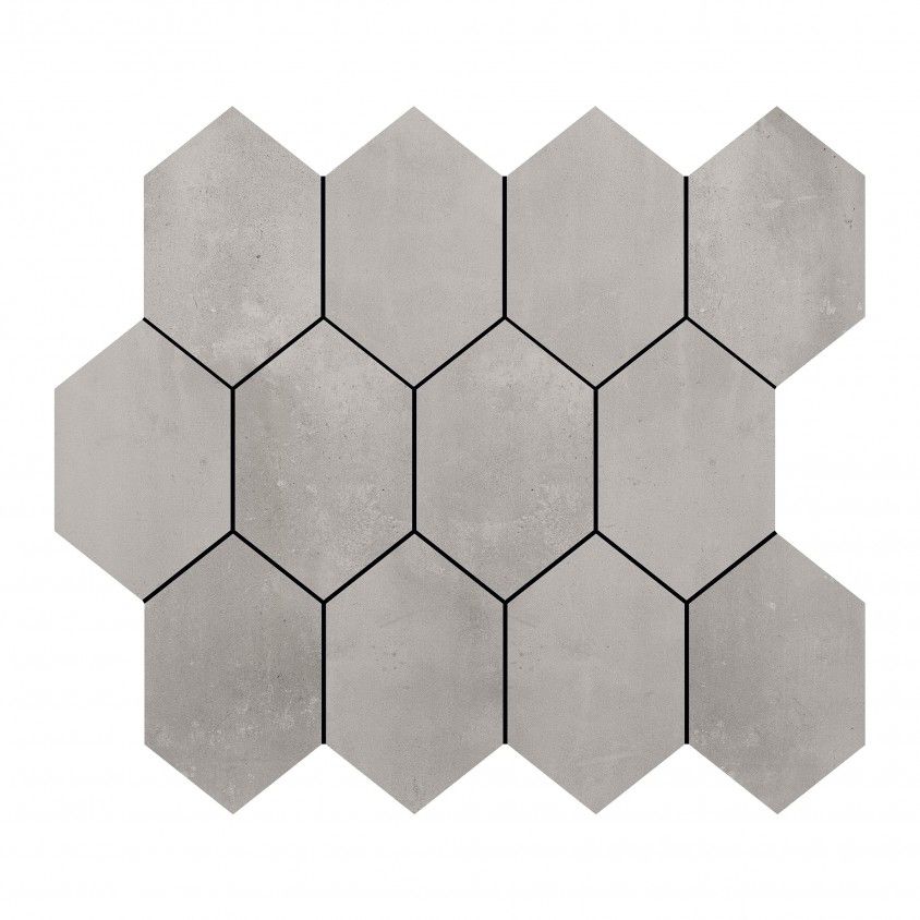 Margres Tool 24X26.6 Mosaic Hexagon Tool Light Grey