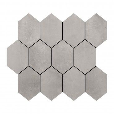 Margres Tool 24X26.6 Mosaic Hexagon Tool Light Grey