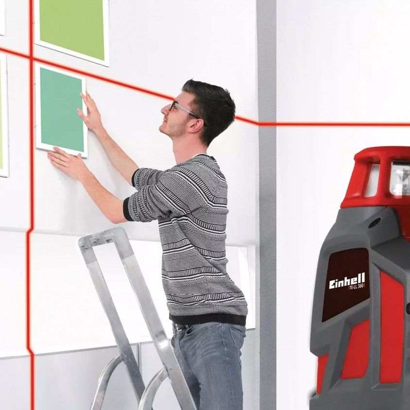 Nvel Laser Linhas Cruzadas Einhell TE-LL 360