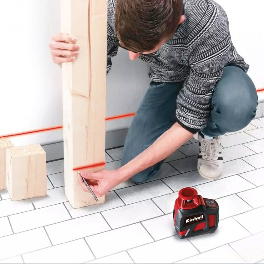 Nível Laser Linhas Cruzadas Einhell TE-LL 360 Nível Laser Linhas Cruzadas Einhell TE-LL 360
