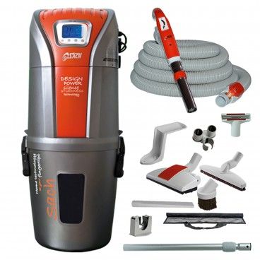 Mquina aspirao central Sach Vac Digital 1.8 com Kit Plus 8Mt