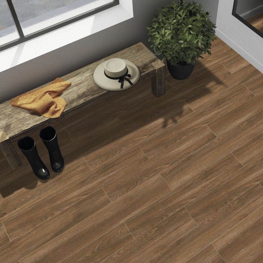 Porcelânico Retificado Jameson Brown Natural 20X120 Porcelânico Retificado Jameson Brown Natural 20X120