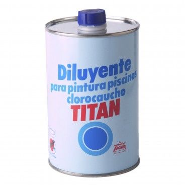 Diluente Piscinas Titan Clorocaucho 1Lt