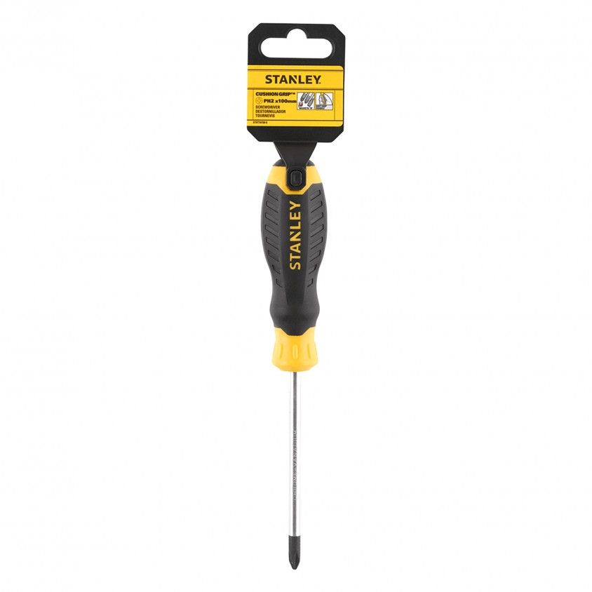 Chave Cushion Stanley Grip Phillips 2 Pontas 100mm