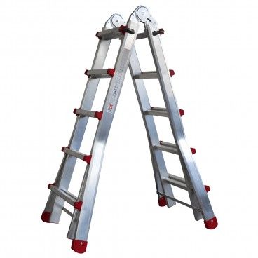Escada Multiposies Litan M75 Alumnio 4x4 Degraus