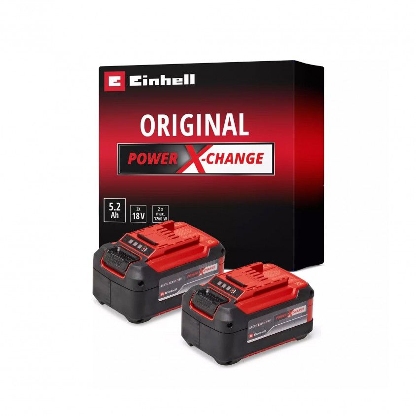 Bateria Einhell PXC - TwinPack 2x18V 5.2AH Bateria Einhell PXC - TwinPack 2x18V 5.2AH