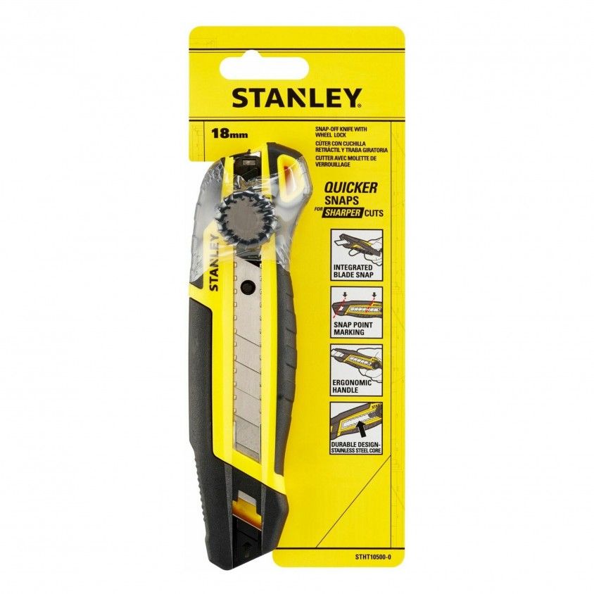 X-Acto Stanley Segmentao Lateral com Roda 18mm
