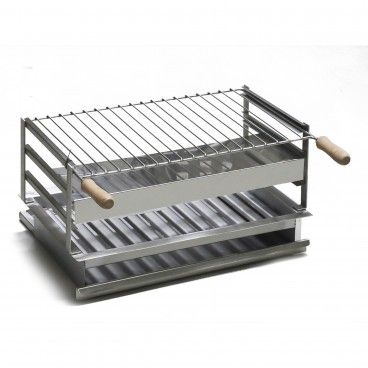Grelhador para Churrasqueira em Ao Inox ICHRRE 60x40