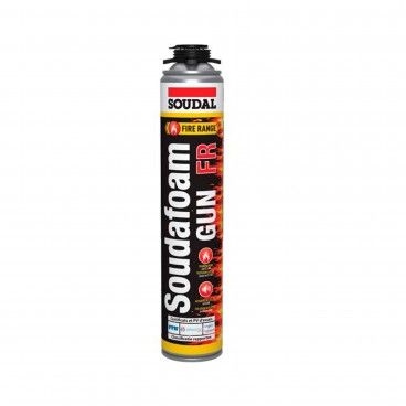 Espuma de Poliuretano Pistola Resistente ao Fogo Soudafoam FR 750ml