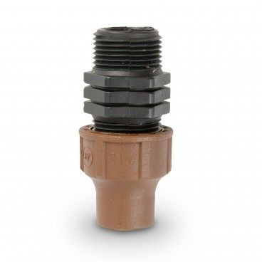 Unio Recta Aperto Rpido 16Mmx3/4" Macho