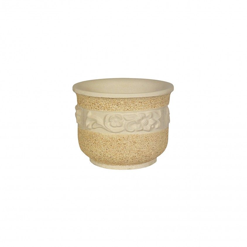 Vaso em Pedra Redondo 113