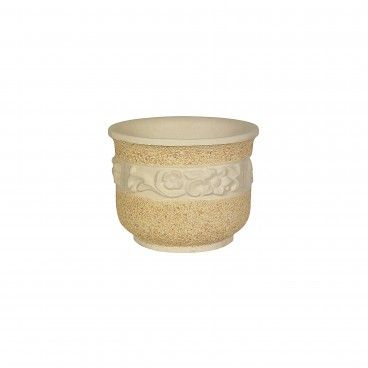Vaso em Pedra Redondo 113