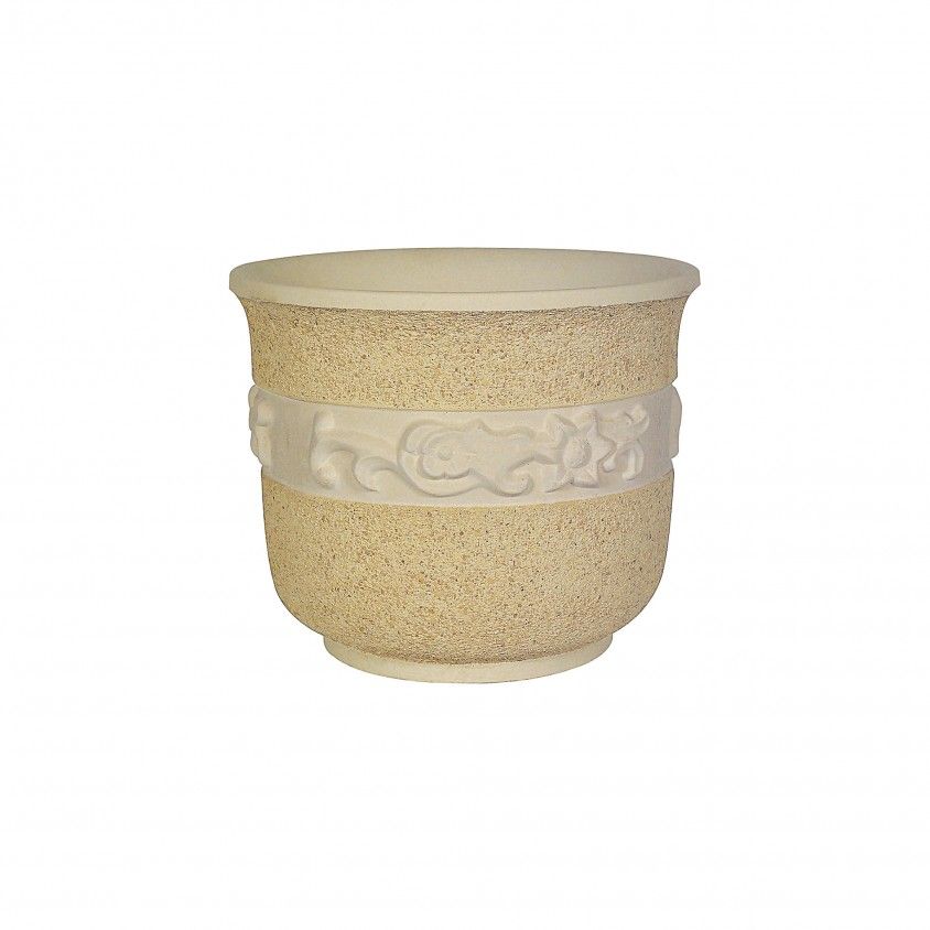 Vaso em Pedra Redondo 116