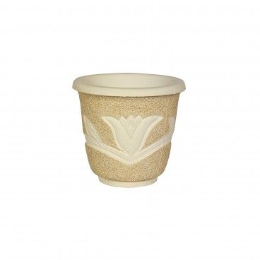 Vaso em Pedra Redondo 159