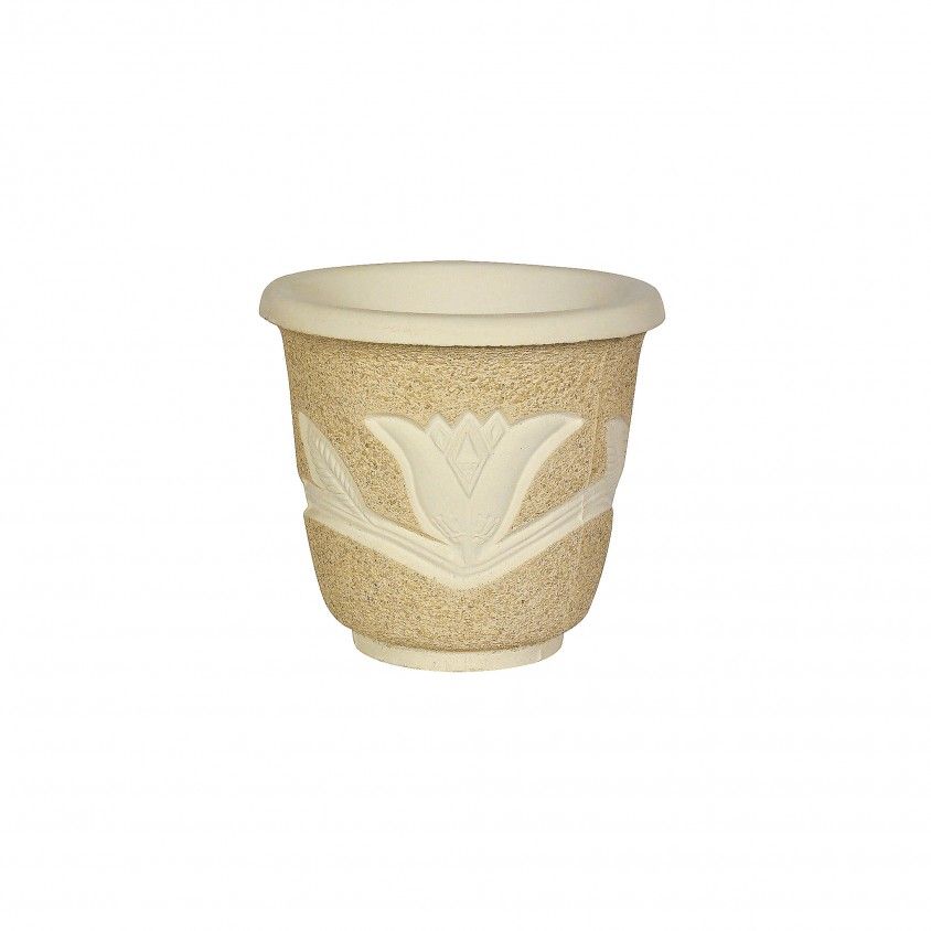 Vaso em Pedra Redondo 159