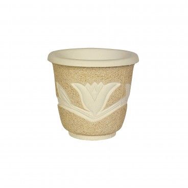 Vaso em Pedra Redondo 169
