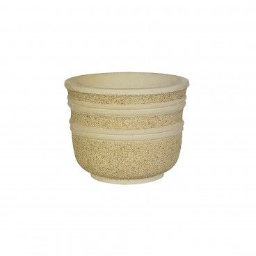 Vaso em Pedra Redondo 175