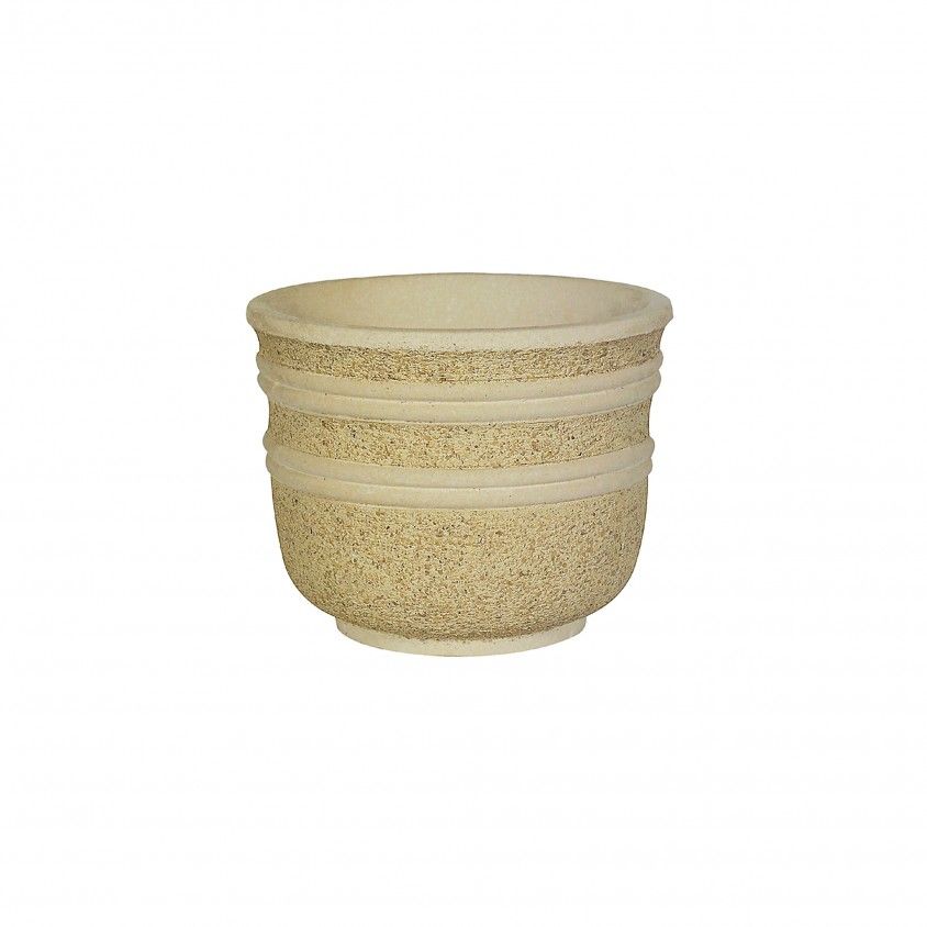 Vaso em Pedra Redondo 173