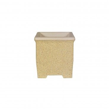 Vaso em Pedra Quadrado 203