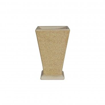 Vaso em Pedra Quadrado 209
